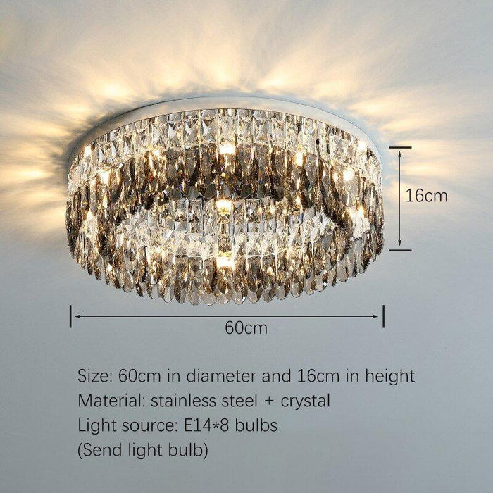 Crystal Luxury Golden Portal Chandelier - DWHOME