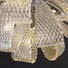 Crystal Luxury Golden Ribbon Chandelier - DWHOME