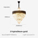 Crystal Luxury Golden Supremity Chandelier - DWHOME