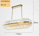 Crystal Luxury Golden Treasure Chandelier - DWHOME