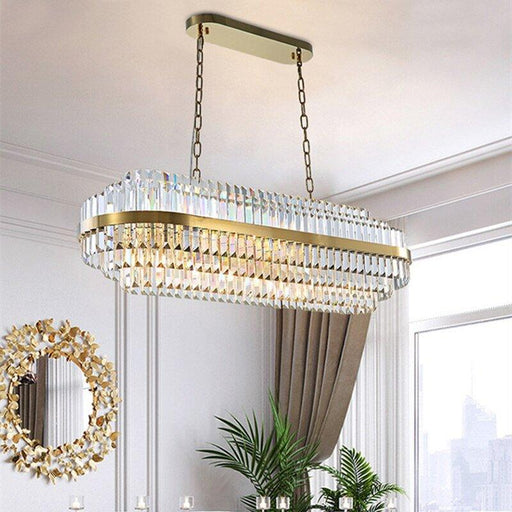 Crystal Luxury Golden Treasure Chandelier.