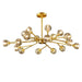 Hendrika Luxury Elegant Glossy Crystal Chandelier.