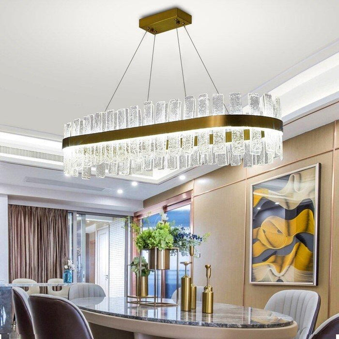 Crystal Luxury Nebula Chandelier.