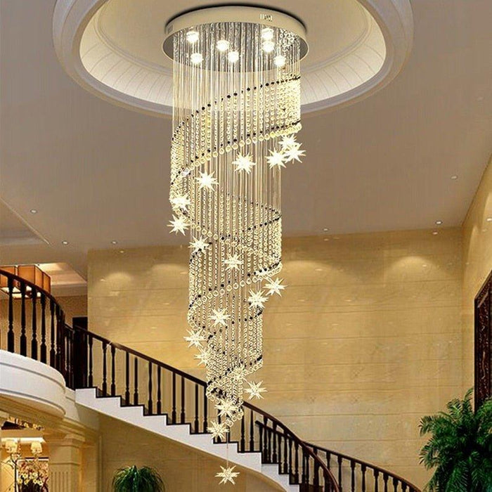 Crystal Luxury Oscillation Chandelier.