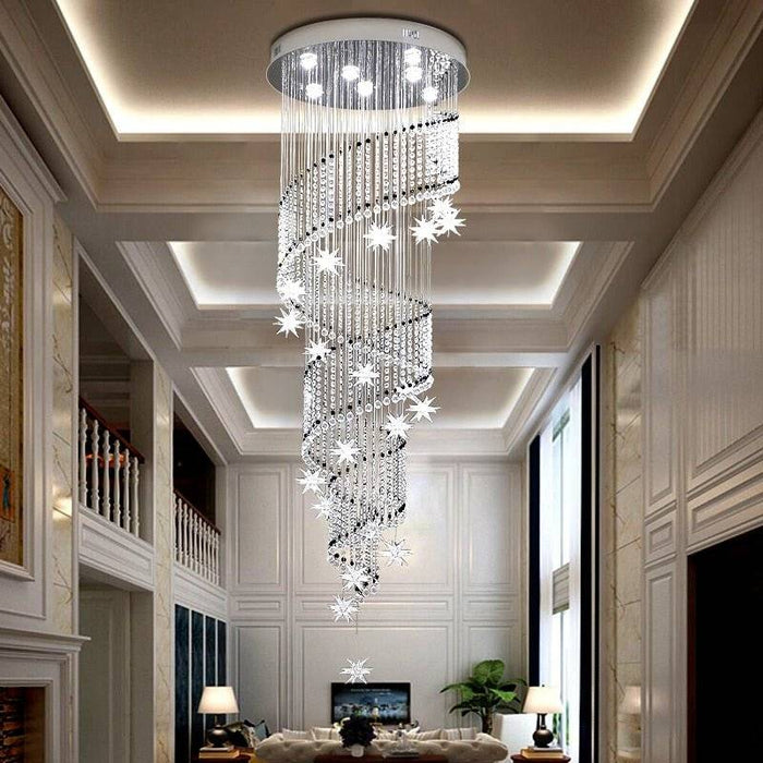 Crystal Luxury Oscillation Chandelier.