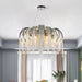 Crystal Luxury Steel Jellyfish Chandelier.