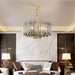 Crystal Luxury Tubellar Chandelier.