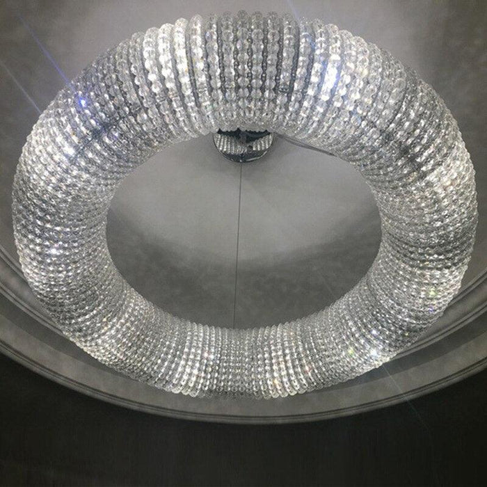 Crystal Luxury Wonder Halo Chandelier.