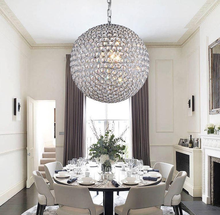 Crystal Modern LED Pendant Light.