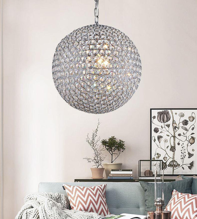 Crystal Modern LED Pendant Light.