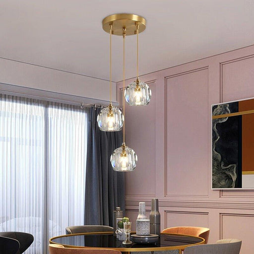 Crystal Pendant Light.