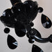 Crystal Style Black Candle Wall Light - DWHOME