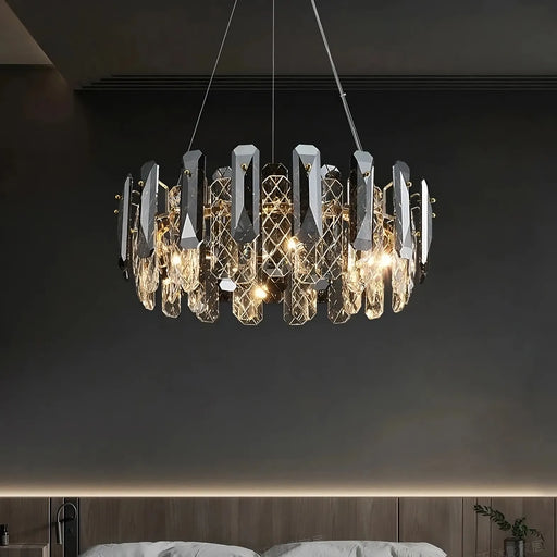 Lazzo Crystal Modern Chandelier.