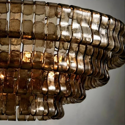 Riviera Flush Mount Chandelier-DWHOME
