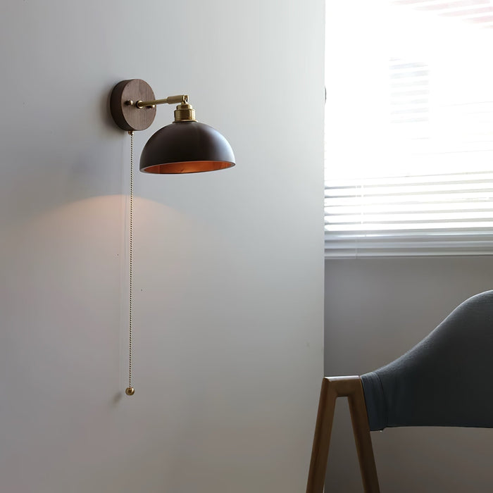 Rhett Pull Wall Lamp-DWHOME
