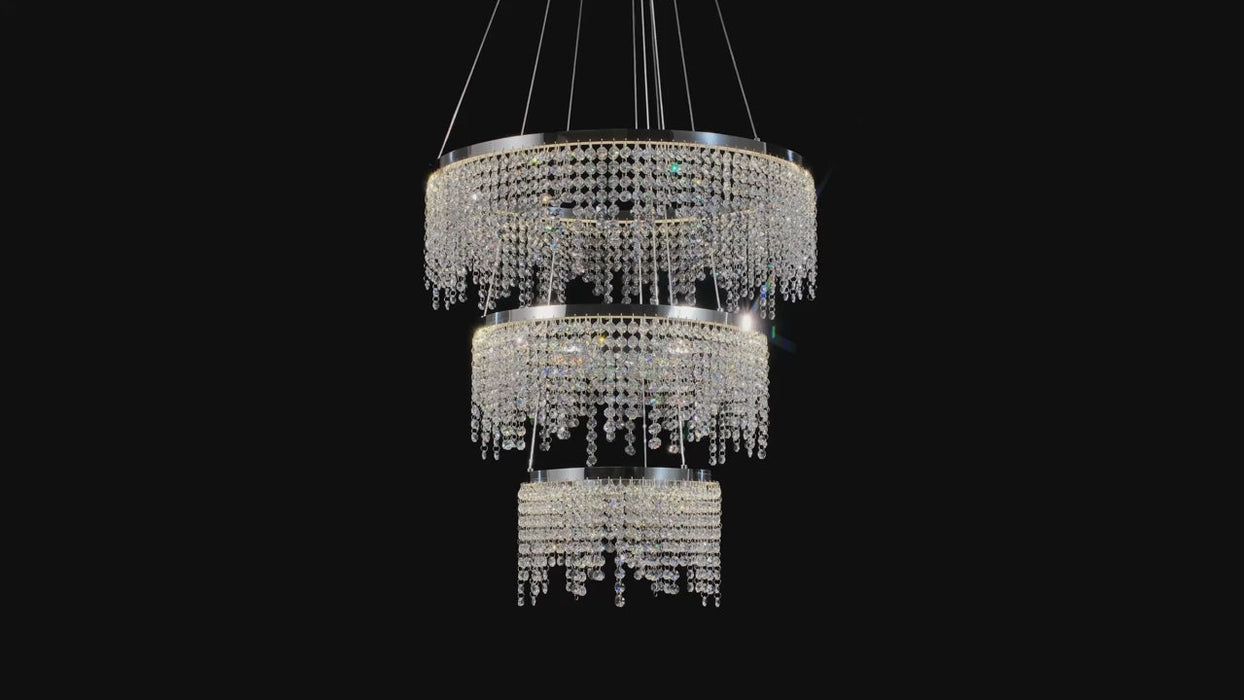 Alleri Crystal Foyer Chandelier-DWHOME