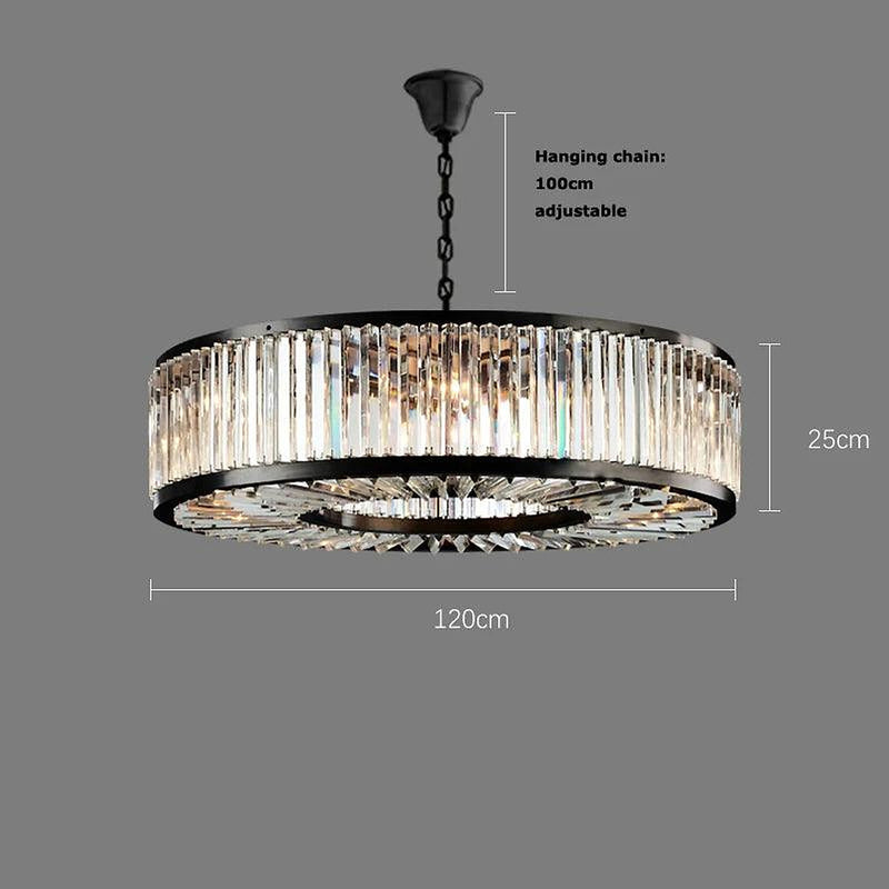 "Gio Crystal Lustre Moderne - DWHOME"