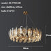 Lazzo Crystal Modern Chandelier-DWHOME