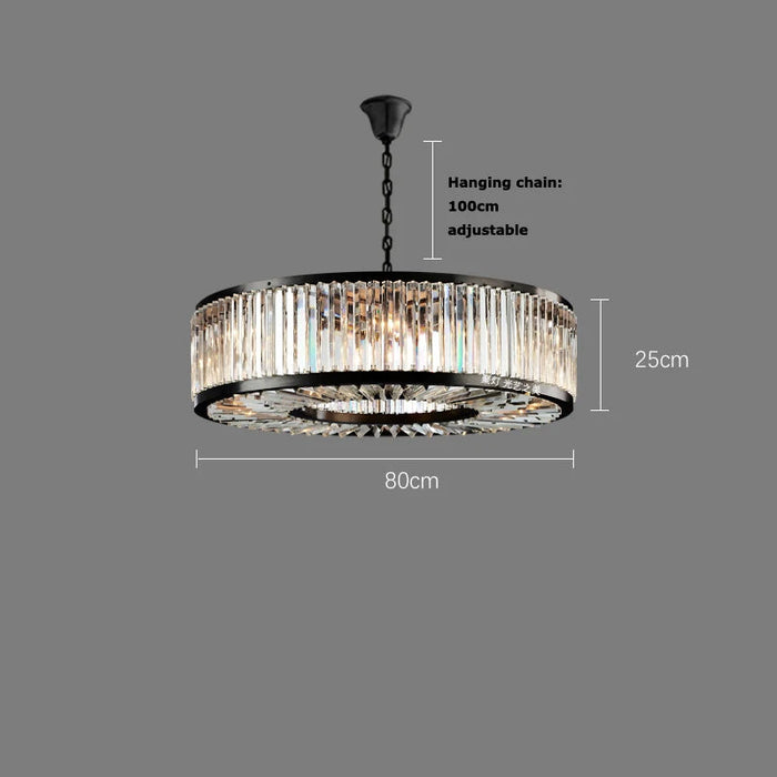 Gio Crystal Modern Chandelier.