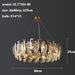 Lazzo Crystal Ceiling Chandelier.