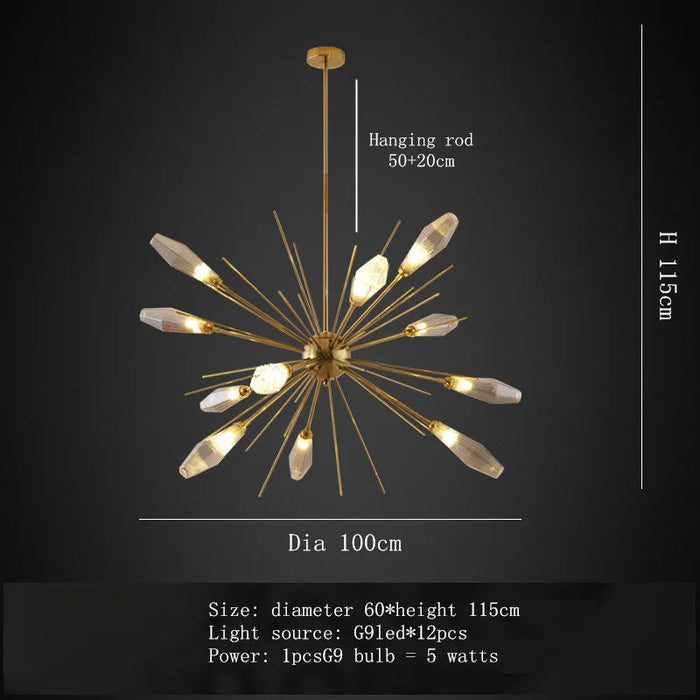 Morelli Sputnik Chandelier.