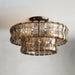 Riviera Flush Mount Chandelier-DWHOME