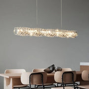 60" Bacci Modern Crystal Dining Room Chandelier-DWHOME