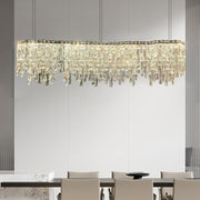 Chandeliers de salle à manger en cristal Stefano 40" - DWHOME