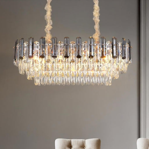 VENICE Crystal Dining Room Chandelier.