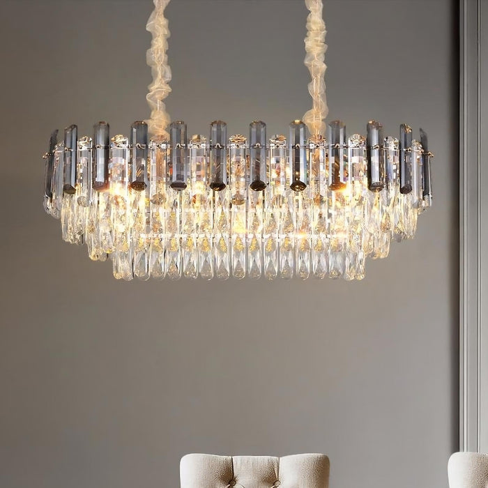 VENICE Crystal Dining Room Chandelier-DWHOME