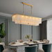 Natural Marble Dining Room Chandelier.