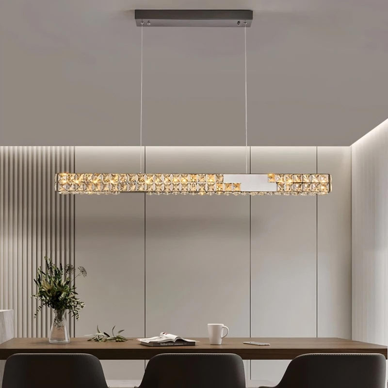 Bacci 47" Lustre de salle à manger en cristal - DWHOME