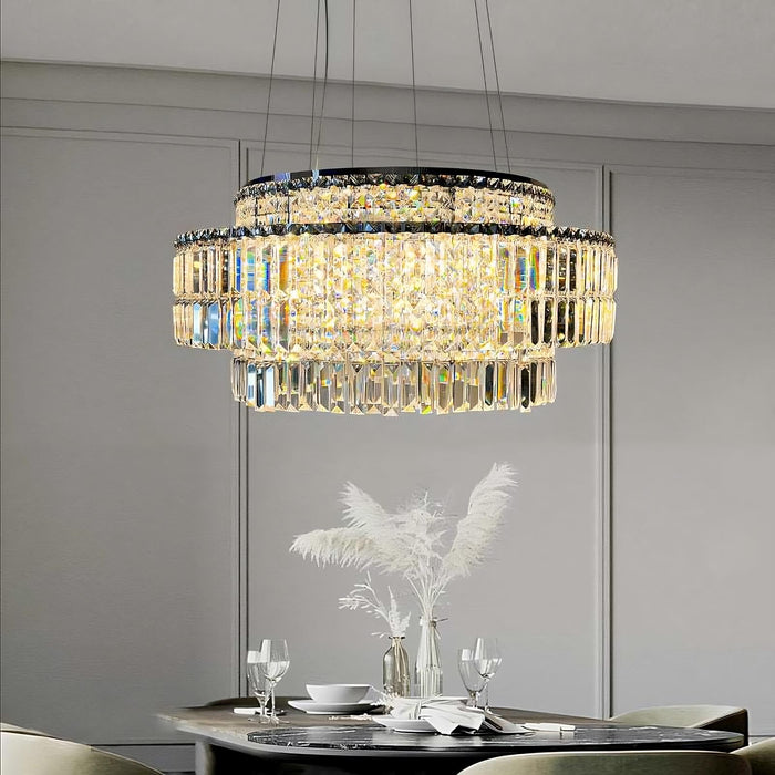 Bacci Crystal Chandelier-DWHOME