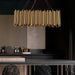 Vigo Dining Room Chandelier, Gold.