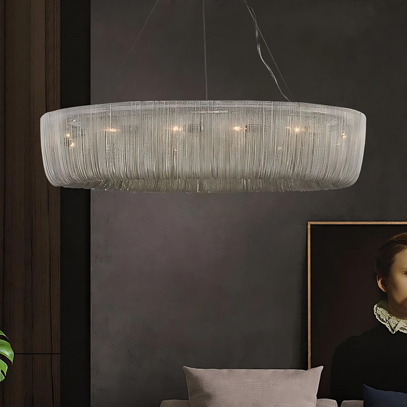 Cadena Chain Tassel Chandelier-DWHOME