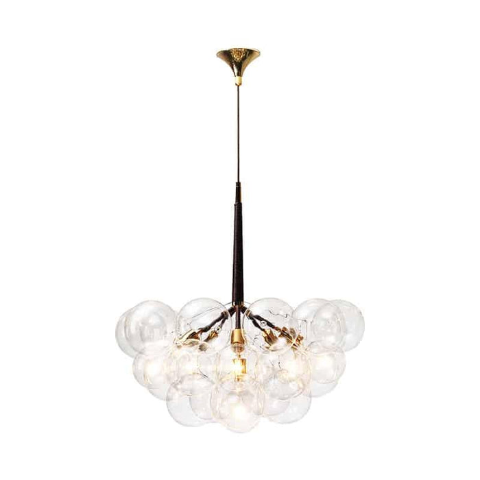 Doorana Modern Glass Balls Bubble Chandelier Lamp.