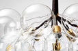 Doorana Modern Glass Balls Bubble Chandelier Lamp.