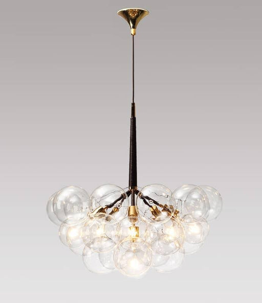 Doorana Modern Glass Balls Bubble Chandelier Lamp.