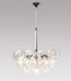 Doorana Modern Glass Balls Bubble Chandelier Lamp.