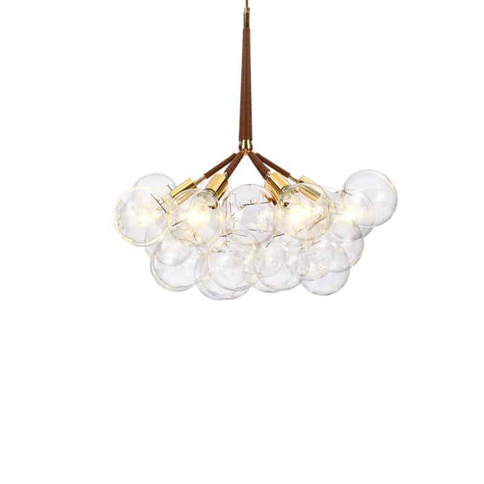 Doorana Modern Glass Balls Bubble Chandelier Lamp.