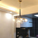 Doorana Modern Glass Balls Bubble Chandelier Lamp.