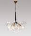 Doorana Modern Glass Balls Bubble Chandelier Lamp.