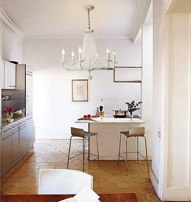 Dorset Crystal Chandelier-DWHOME