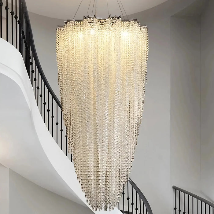 Alleri Crystal Foyer Chandelier-DWHOME