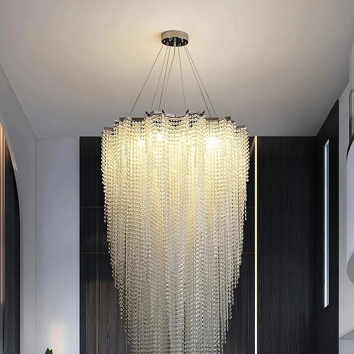 Alleri Crystal Foyer Chandelier-DWHOME