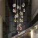 Diamante Crystal Pendant Chandelier.