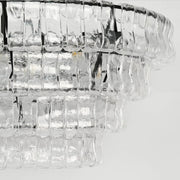 Ghiaccio Oval Chandelier 54''65''-DWHOME