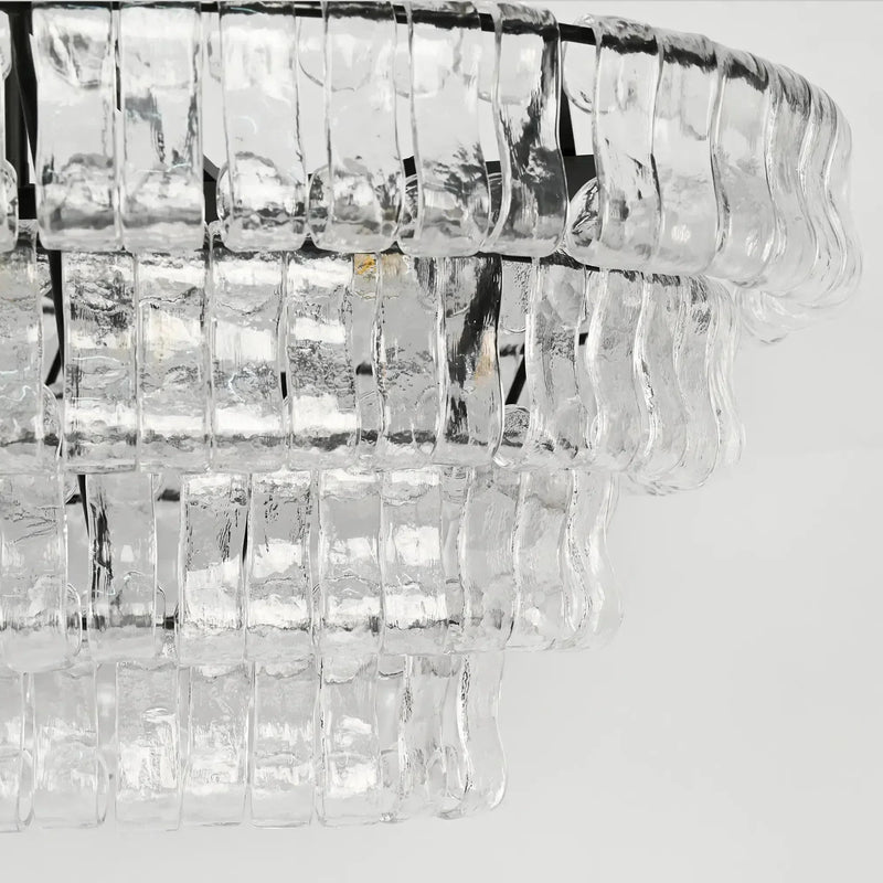 Ghiaccio Oval Chandelier 54''65''-DWHOME