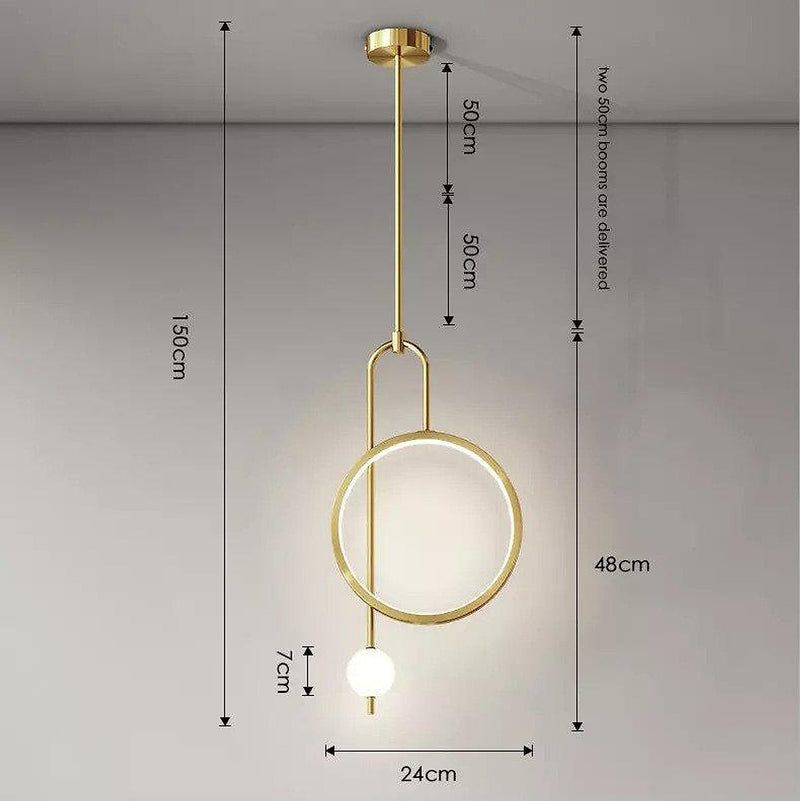 Modern Eclipse Pendant Lights-DWHOME