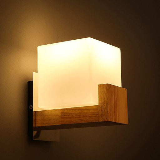 Edith Candy Holder Wooden Hanging Lamp.